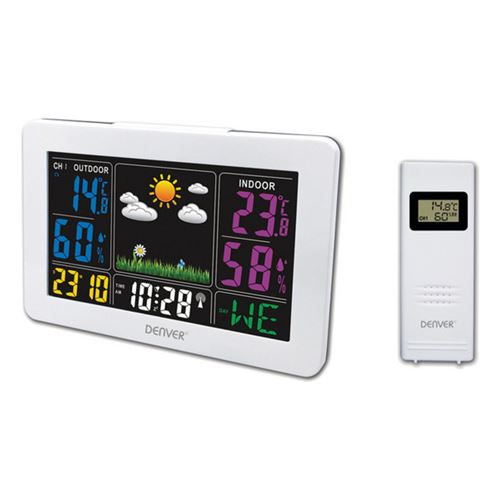 Station Météorologique Multifonction Denver Electronics WS-540 Blanc