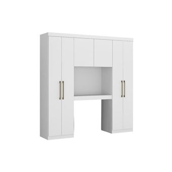 Pont De Lit Antero 6 Portes Avec Armoires Et Rangements L