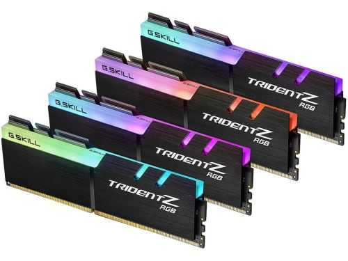 G. Skill Memory D4 3200 64 Go C16 TZ RGB K4–64 Go – 3200 MHz, F4–3200 C16q-64gtzr