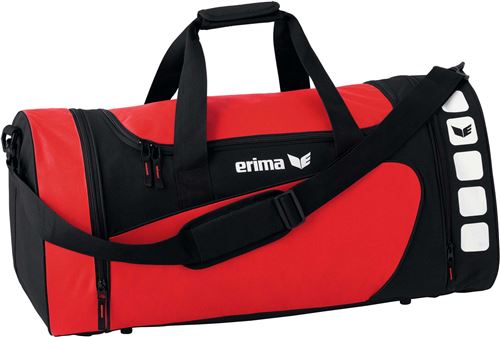 Erima sac de sport Club 5 Line rouge / noir 28 litres