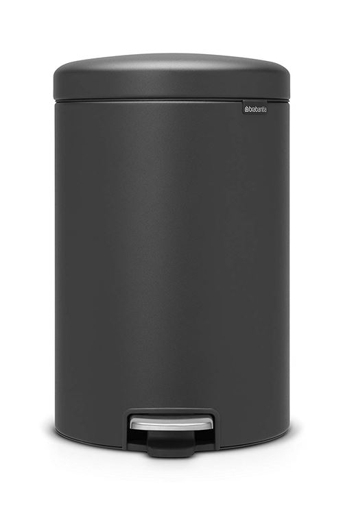 Brabantia Poubelle à Pédale NewIcon Sense of luxury,20 litres - Gris