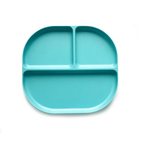 Bambino Assiette Compartimentee En Bambou Lagoon Ekobo Lot De Couverts Achat Prix Fnac