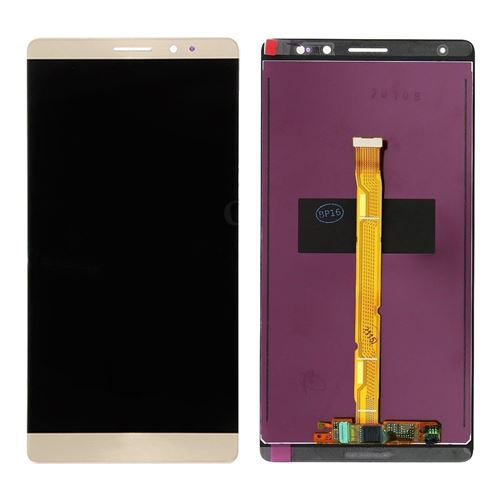 Ecran tactile + LCD doré de remplacement pour Huawei Ascend Mate 8 (NXT-AL10 / NXT-L29)