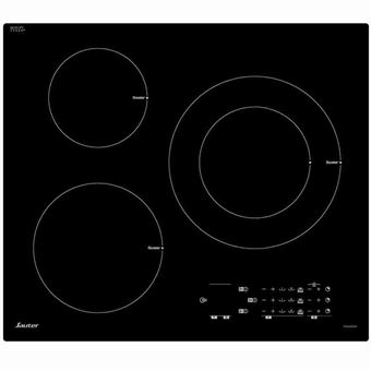 Sauter SPI4361B - Table de cuisson à induction - 3 plaques de cuisson - Niche - largeur : 56 cm - profondeur : 49 cm - noir - 1