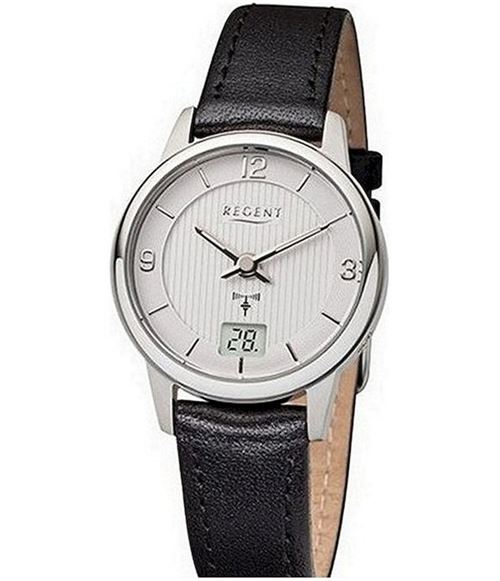 Regent Montre Femme FR-201 Argent, Blanc