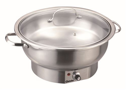Chafing Dish Electrique rond, 3,8L - Bartscher - 380 cl330
