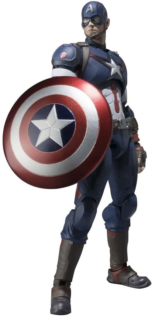 S.h. Figuarts The Avengers Captain America Approx. 155mm Abs&pvc Painted Fine Art Figure