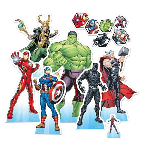 Mini-Figurines en carton Marvel AVENGERS 23 cm
