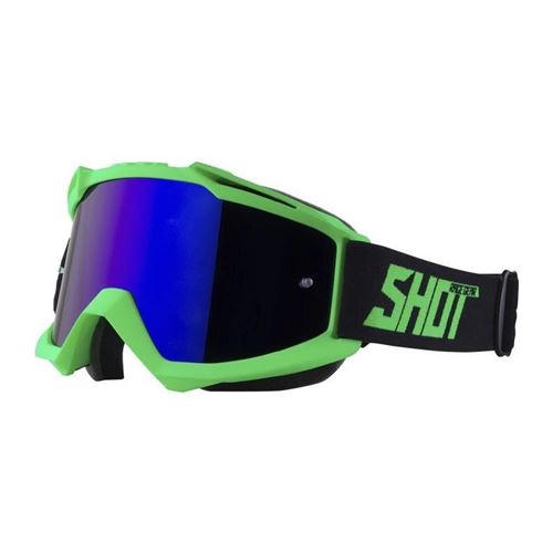 SHOT Lunettes Iris Néon Vert Mat