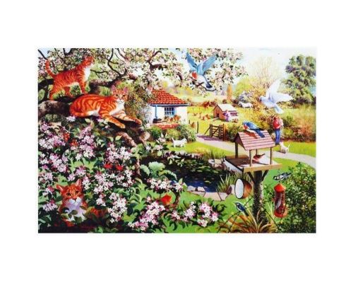 Puzzle 1000 Pièces : Garden Watch, The House of Puzzles