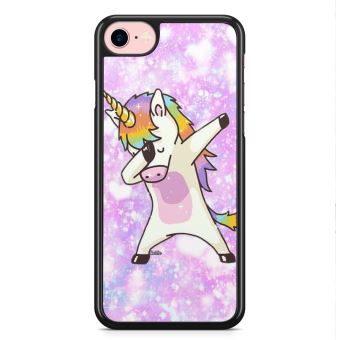 خليط البسبوسه Coque iPhone 7 et iPhone 8 Licorne Unicorn Cute Mignon Kawaii