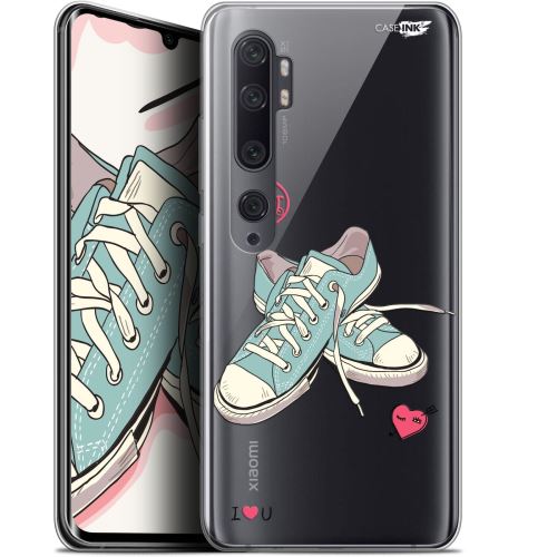 Coque Gel Xiaomi Mi Note 10 / Pro (6.47 ) Extra Fine Motif - Mes Sneakers d'Amour
