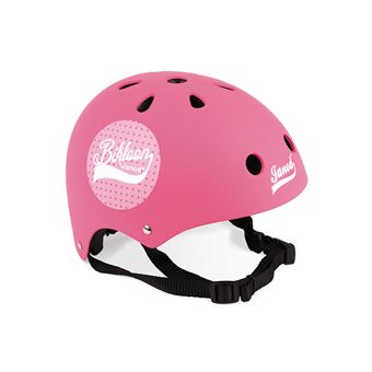 Casque à pois Janod pour Draisienne Bikloon Rose