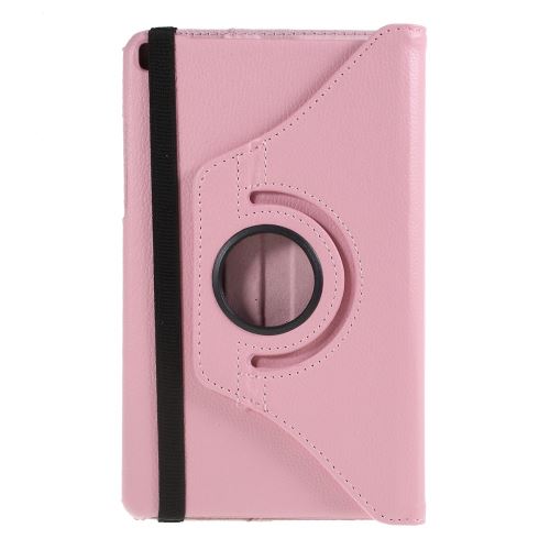 Générique Rose Etui En Pu Litchi Pour Samsung Galaxy Tab A 8.0 (2019) Sm-T295 - Image 1