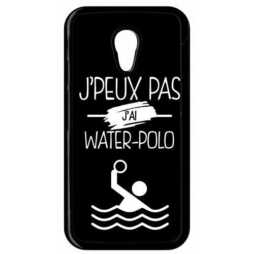 Coque motorola moto g2 j peux pas j ai water polo 2