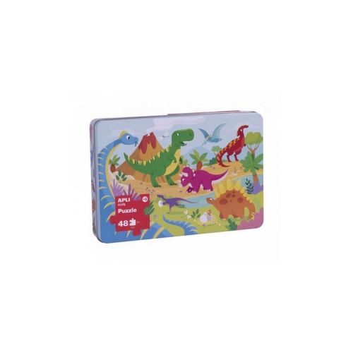 Non Communiqué Puzzle Dinosaures 48 Pieces