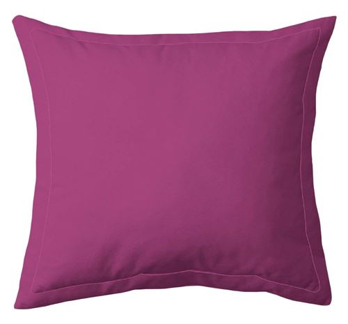Côté Déco Taie D'oreiller Coton Prune 63 X 63 cm