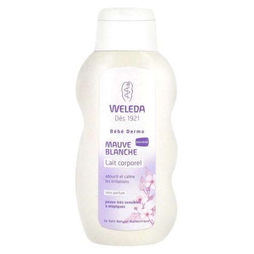 Lait Corporel Bébé Derma à la Mauve Blanche WELEDA
