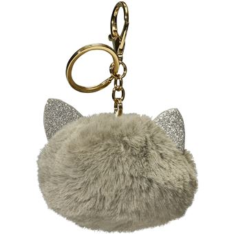 DRAEGER PORTE CLES CHAT GRIS