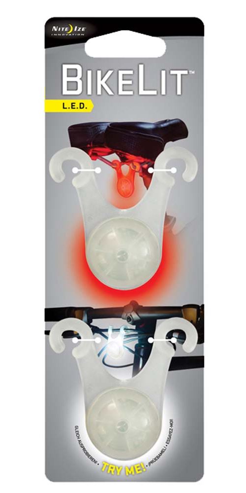 Electronique Éclairage Nite Ize Bikelit Pack Bike Light Front / Rear One Size