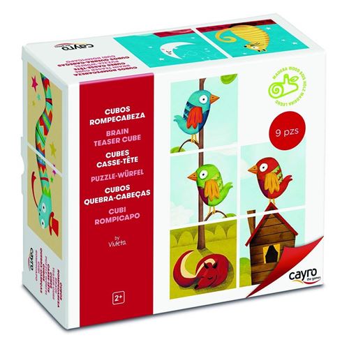 Cayro - 880 - Cubes Casse-Tête, 9 Pièces