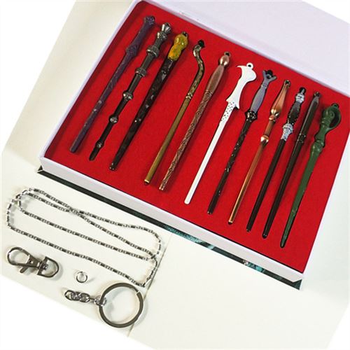 Set de 11 pièces Baguettes Harry Potter ensemble de collection 13 cm