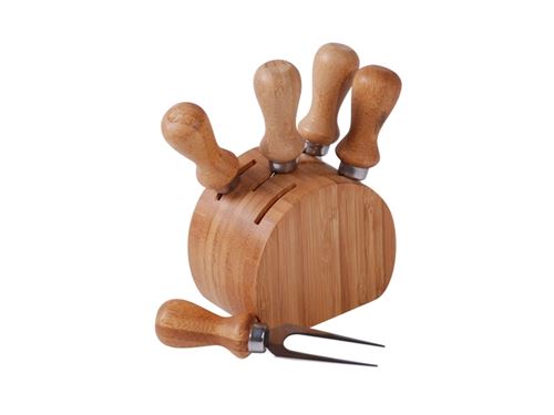 Mk bamboo toulouse - couteaux à fromage kit (6-pcs) mkb-28810