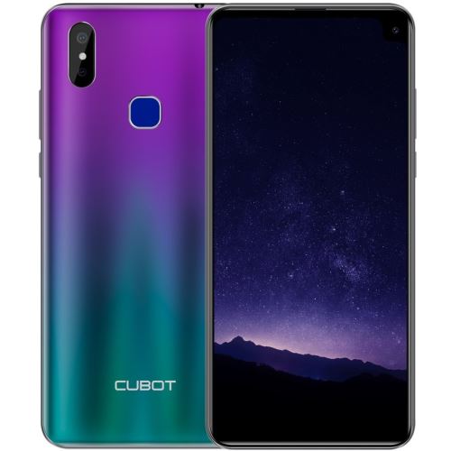 Smartphone Cubot Max 2 Gradient - 6.8 - Rom 64gb - RAM 4Go - 16 + 2mpx - 8mpx - Octa Core - 5000 Mah - Double Sim - 4g - Déblocage des empreintes digitales et du visage
