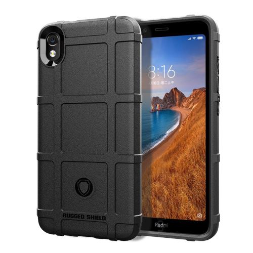 Etui Coque de protection durable anti choc pour Redmi 7A - Noir