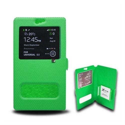 Housse Universelle pour Mobile avec Fenêtre Ref. 109512 Taille L Vert