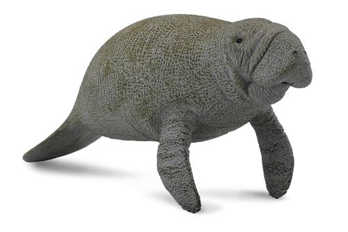 Collecta des créatures marines : Lamantin 14 cm vert