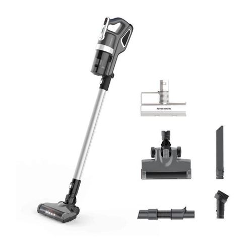 Arthur Martin Amp135 Aspirateur Balai 2 En 1 - Mini Brosse Turbo - Sans Fil - 2 Vitesses - 40min Dautonomie
