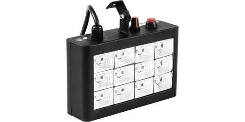 Stroboscope Eurolite LED Strobe 12x1 W 6400 K Nombre de LED:12 x blanc