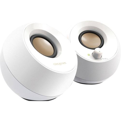 Creative Labs Noir Pebble 4.4W Haut-Parleur - Hauts-Parleurs (2.0 Canaux, Avec Fil, 3,5 Mm, 4,4 W, 100 - 17000 Hz, ) - Image 1