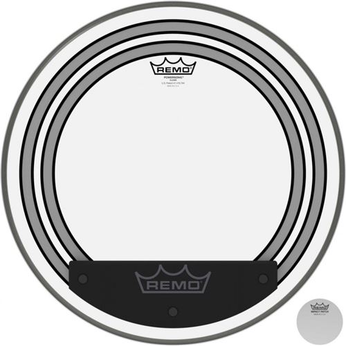 Remo - Peaux Grosses Caisses Powersonic 18 Transparente GROSSE CAISSE