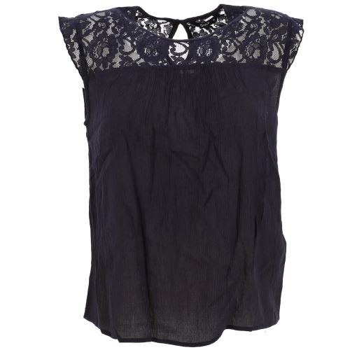 Tee shirt sans manches Only Karmen night sky tee l Bleu taille : 36 réf : 18685