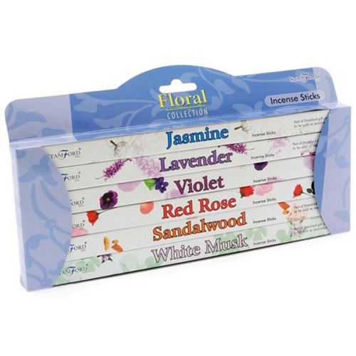 Encens Stamford Lot De 6 Boîtes - Fleurs