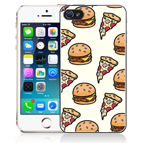 Coque pour iPhone 5C pizza burger