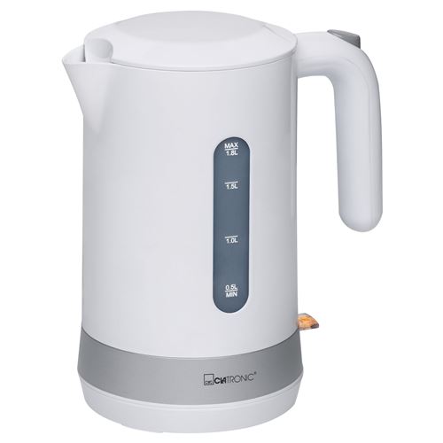 Clatronic WK 3452 - Bouilloire - 1.8 litres - 2.2 kWatt - blanc 