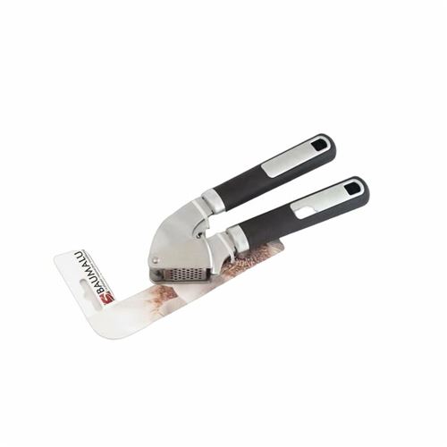 Baumalu Noir Presse-Ail Acier Inoxydable Nylon 19,5 X 6,5 X 3 Cm - Image 1