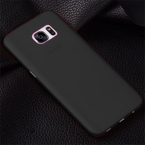 Galaxy S7 Coque Protection TPU design ultra-mince Noir ALS52367