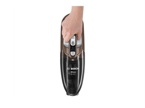 Bosch BHN2140L Aspirateur à Main, Schokobraun Metallic/Silber