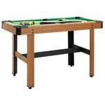 vidaXL Biljarttafel 4 feet 122x61x76 cm bruin