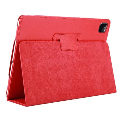 Etui en PU avec support rouge pour votre Apple iPad Pro 11 pouces (2020)