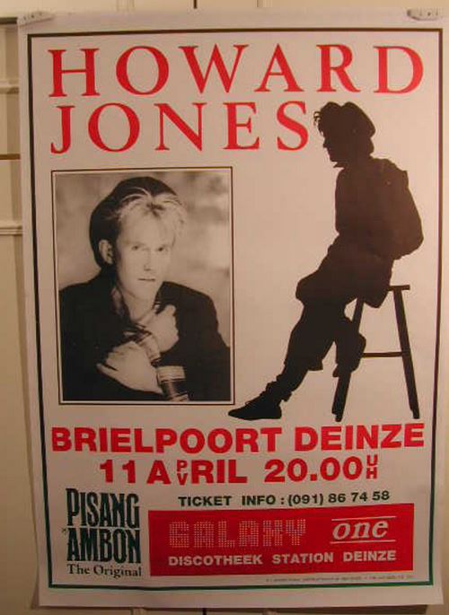 Howard Jones - 70x100 cm - AFFICHE / POSTER État correct - N/A reconditionné disponible sur Fnac