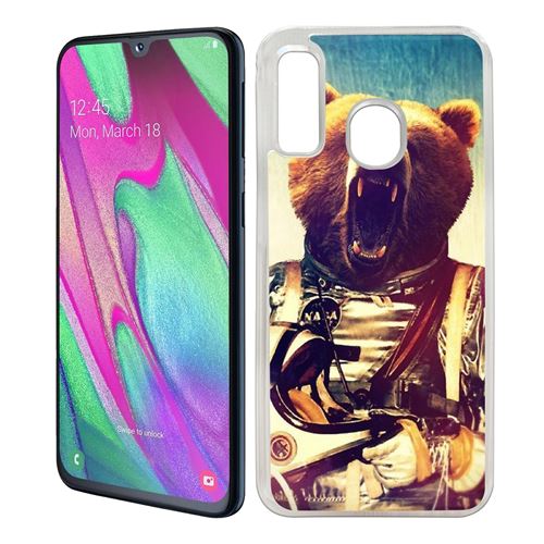 Coque pour Samsung Galaxy A40 -  Astronaute Ours