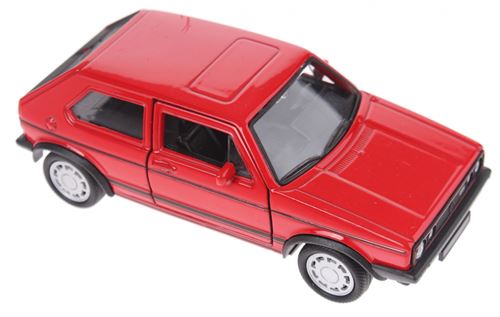 Welly maquette rouge Volkswagen Golf GTI I