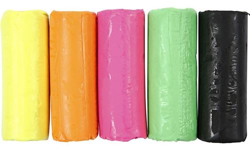 Creotime argile 5 pièces 80 grammes