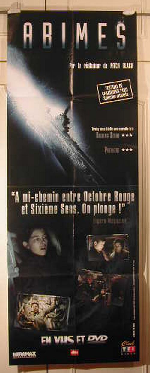 Abimes - 57x156 cm - AFFICHE / POSTER État correct - N/A reconditionné disponible sur Fnac