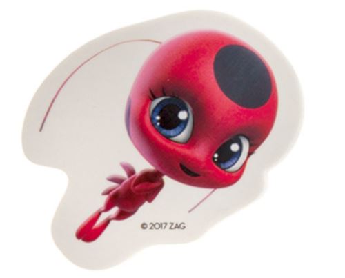 Kamparo gomme bébé punaise rouge 6 x 9 cm